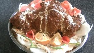 Mutton Leg Roast Without Oven  Roast Leg Of Lamb  Raan Roast Recipe Pakistani By Cook With Faiza [upl. by Child]