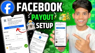 Facebook Payout Account Setup 2024 🔥  Facebook Tax Information Setup  Facebook Page Monetization [upl. by Llieno407]