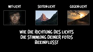 Wie die Richtung des Lichts deine Fotos beeinflusst CH Mundart DE Untertitel [upl. by Di]