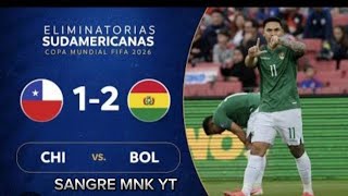 Chile vs Bolivia 1  2 Triunfo histórico de Bolivia 😱 Goles ⚽ y resumen🏆 [upl. by Cottle]