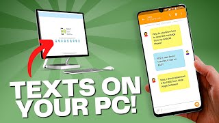 Transfer Text Messages From Android To Computer [upl. by Eyk637]