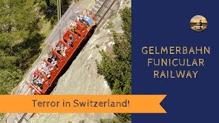 TERROR in SWITZERLAND Gelmerbahn Funicular  Motorhome Tour Europe  Wandering Bird Adventures [upl. by Erline]