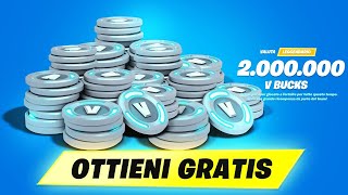 COME AVERE VBUCKS GRATIS INFINITI su FORTNITE ITA nella SEASON 8 CAPITOLO 2😱 Funziona Veramente [upl. by Richmal]