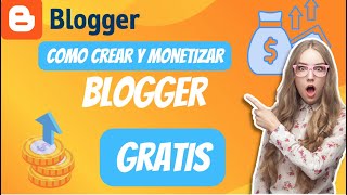 😍 cómo crear y monetizar un blog de blogger con google adsense 🎊 [upl. by Julia783]