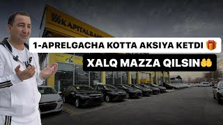 1 APRELGACHA KOTTA AKSIYA KETDI XALQ MAZZA QILSIN [upl. by Adarbil]