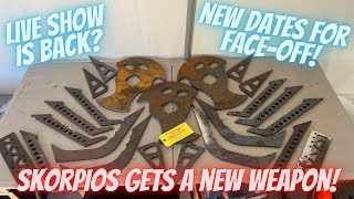 Skorpios Gets a NEW WEAPON BREAKING BATTLEBOTS FACEOFF MATCHUP NEWS [upl. by Norraj753]