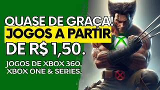 GRANDE SALDÃO DE OFERTAS DE JOGOS DE XBOX 360 XBOX ONE E SERIES a Partir de R 150 em PROMOÇÃO [upl. by Yspyg]