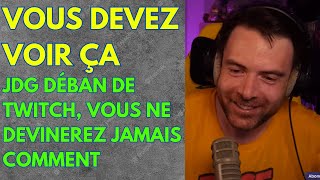 JDG DÉBAN DE TWITCH  VOUS NE DEVINEREZ JAMAIS POURQUOI  TWITCH SE MOQUE DES HOMMES [upl. by Fishbein]