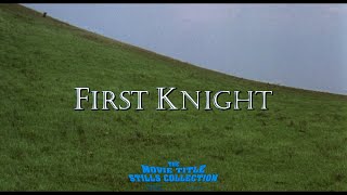 First Knight 1995 title sequence [upl. by Winser325]