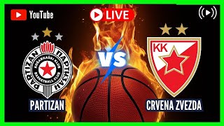 PARTIZAN vs CRVENA ZVEZDA LIVE ABA LEAGUE 20232024 ROUND 5 SCOREBOARD [upl. by Aid]