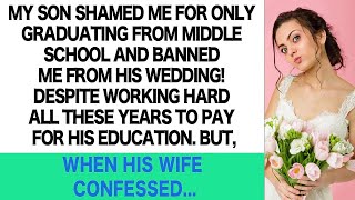 My Son Called Me a Disgrace for Being Uneducated But He Deeply Regretted It When His Fiancée [upl. by Sillig]