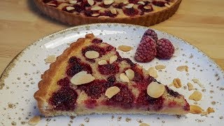 Tarte amandine aux framboises 💘💝 155 [upl. by Enyamert]