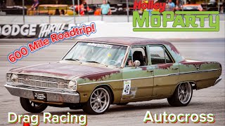 I Took A 600 Mile Roadtrip to Autocross My 1968 Dodge Dart Holley MoParty 2024 [upl. by Auohs]