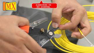 How to use Fiber Optic Cable Cutter Stripper before using it on the Splicing Machine [upl. by Dione]