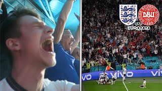 The Moment England Reached the EURO 2020 FINAL [upl. by Marrilee895]