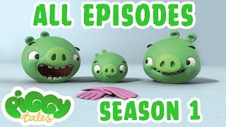 Angry Birds  Piggy Tales  All Episodes Mashup  Season 1 [upl. by Naimad218]