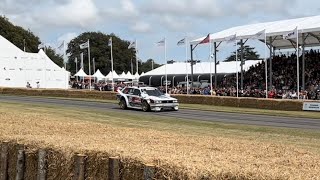 Travis Pastrana 860HP Subaru GL Wagon At Goodwood Festival Of Speed 2023 [upl. by Oringas]