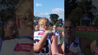 Kangas sing it LOUD after Dees win 📣🦘 australia aflw afl [upl. by Naharba]