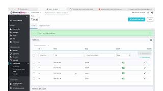 Prestashop tuto passer site en Français suite Taxes [upl. by Fusco]