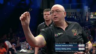 UNDERWAY IN RIESA Day One Afternoon Highlights  2024 International Darts Open [upl. by Nosilla660]