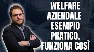 WELFARE AZIENDALE ESEMPIO PRATICO SU COME SI APPLICA [upl. by Etti421]