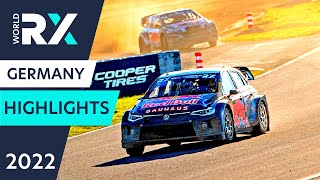 World Rallycross Highlights Day 2  World RX of Germany 2022 [upl. by Ajnek]