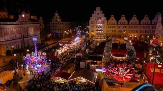 Rostocker Weihnachtsmarkt 2015 [upl. by Anaihr]