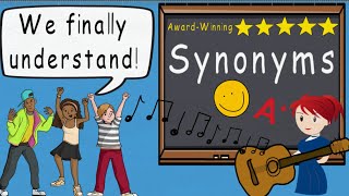 Synonym Symphony A Song That Teaches Synonyms by Melissa  Award Winning Educational Song Video [upl. by Licec377]