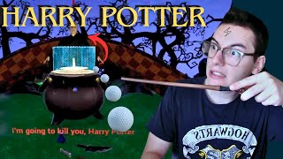 HARRY POTTER VS VOLDEMORT  TODAS LAS PELICULAS DE HARRY POTTER EN GOLF IT harrypotter [upl. by Ellennahs]