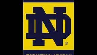 Notre Dame fight song [upl. by Natanoj]