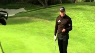 Phil Mickelson  How to hit Lob Shot off tight lie [upl. by Gaidano]