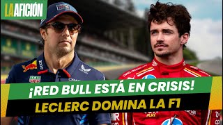 Checo Pérez tiene otra complicada carrera al terminar octavo en victoria de Leclerc [upl. by Ybroc]