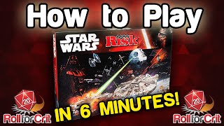 How to Play Star Wars Risk  Roll For Crit [upl. by Kathi886]