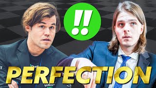 Magnus Perfection  Magnus Carlsen vs Richard Rapport  Grenke Chess Classic 2024 [upl. by Laved]