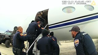 Private Jet Hijacker Arrested FULL FOOTAGE [upl. by Nosredneh]