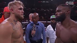 Jake Paul vs Tyron Woodley 1 Highlights [upl. by Abbie]