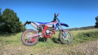 BETA 125 4T RR 2024 RANDO ENDURO Drôme [upl. by Irahk51]