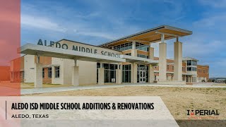 Aledo ISD Middle School Additions and Renovations  Aledo Texas [upl. by Noseaj]