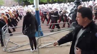 Massed Bands Royal Marines Beating Retreat 2014 [upl. by Ballard848]