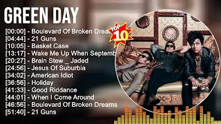 Green Day Greatest Hits Full Album ▶️ Full Album ▶️ Top 10 Hits of All Time [upl. by Langer279]