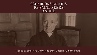 Messe du 12 août 2024 en direct de lOratoire SaintJoseph [upl. by Bryon373]