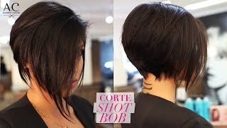 COMO FAZER CORTE SHORT BOB [upl. by Valorie]