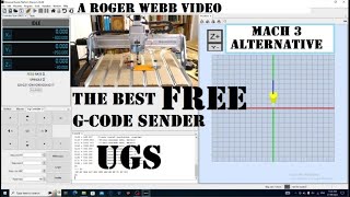 The BEST FREE Universal GCode Sender UGS Setup the alternative to Mach 3 [upl. by Eduard]