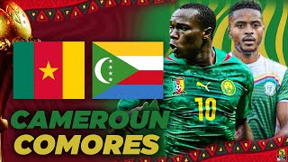 🔴🇨🇲🇰🇲 CAMEROUN  COMORES  🚨COMORES SANS GARDIEN   18 EME FINALE CAN 2021 [upl. by Eeralih]