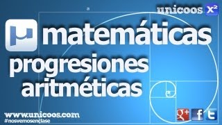 Progresion aritmetica 02 SECUNDARIA 3ºESO [upl. by Enelyahs]