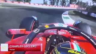 F1 Onboard Charles Leclerc Ferrari Q2 MONZA GP🇮🇹 2024 [upl. by Neetsirk]