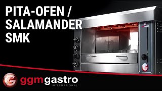 Gas Pita Ofen Salamander PRO  13 kW  SMK4  GGM Gastro [upl. by Sandler]