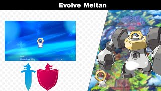 Evolve Meltan into Melmetal Without Pokemon GO  Pokemon Sword amp Shield Custom Mod [upl. by Samid]