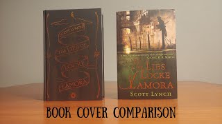 Comparing The Lies of Locke Lamora Tenth Anniversary Edition and UK Edition Book Covers [upl. by Cawley]