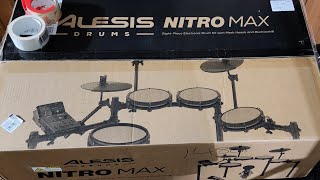 sending the Alesis Nitro Max drum set back to Sweetwater [upl. by Engapmahc]